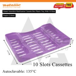 Dental sterilization cassette 10 slots, autoclavable instrument tray 10, dental instrument tray 10, dental cassette tray UK, sterilization tray for dental instruments, autoclave instrument tray 10, dental tray 10 slots, plastic dental cassette, dental sterilization tray UK, reusable dental tray, hospital dental tray, clinic instrument tray, dental instrument organizer, dental autoclave tray