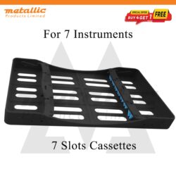 Dental sterilization cassette 7 slots, autoclavable instrument tray 7, dental instrument tray 7, dental cassette tray UK, sterilization tray for dental instruments, autoclave instrument tray 7, dental tray 7 slots, plastic dental cassette, dental sterilization tray UK, reusable dental tray, hospital dental tray, clinic instrument tray, dental instrument organizer, dental autoclave tray