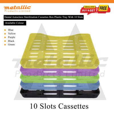 Dental sterilization cassette 10 slots, autoclavable instrument tray 10, dental instrument tray 10, dental cassette tray UK, sterilization tray for dental instruments, autoclave instrument tray 10, dental tray 10 slots, plastic dental cassette, dental sterilization tray UK, reusable dental tray, hospital dental tray, clinic instrument tray, dental instrument organizer, dental autoclave tray