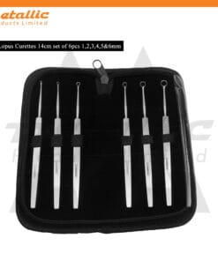 Fox Dermal Curette 14cm – 6 Piece Set