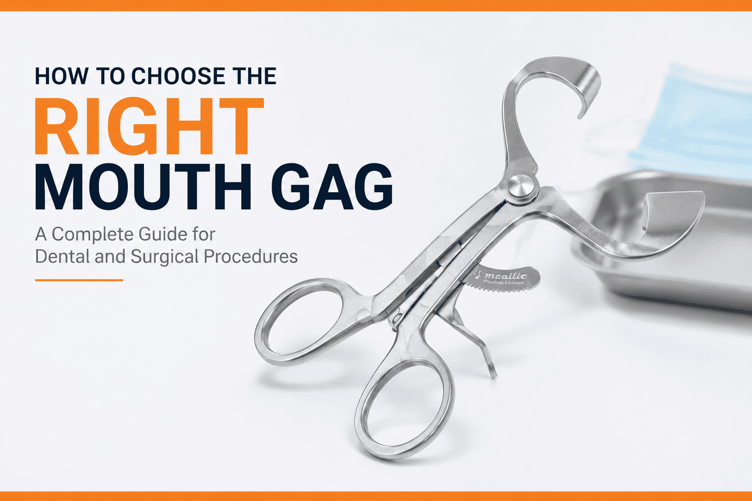 mouth gag surgical instruments maxilofacial